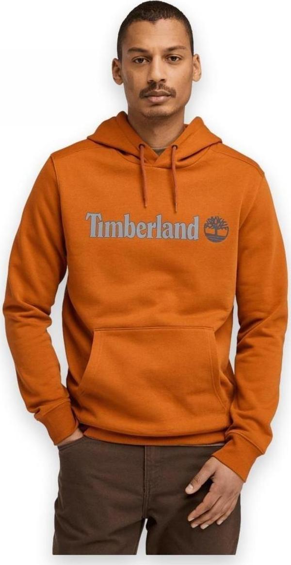 Timberland Tb0A5Ukk Linear Logo Hoodie Erkek Sweatshirt - Image 1