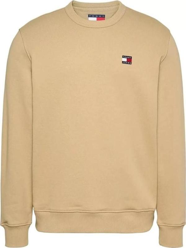 Tommy Hilfiger Logolu Erkek Bej Kazak - Image 1