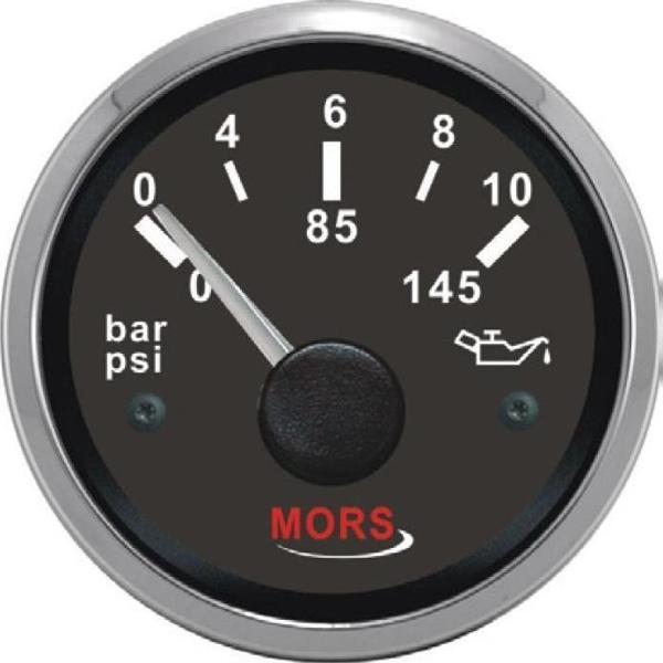 Mors Yağ Göstergesi 10 Bar Siyah - Image 1
