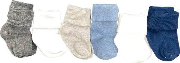 Defne Baby 6Lı Bebek Çorabı 6E001-23 - Image 1