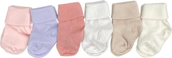 Defne Baby 6Lı Bebek Çorabı 6K001-23 - Image 1