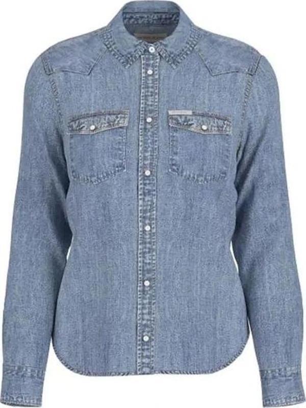 GUESS JEANS Kadın Kot Gömlek - Image 1