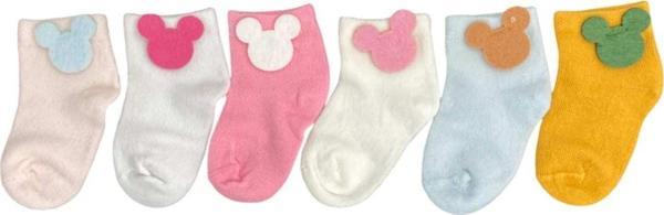 Defne Baby 6Lı Bebek Çorabı 6K003-24 - Image 1