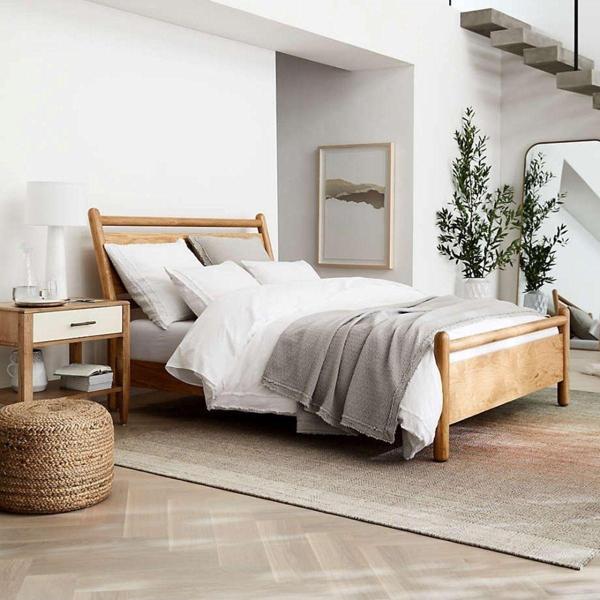Rema-Design Ahşap Ren Karyola - Image 1