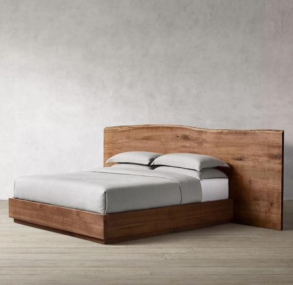 Rema-Design Ahşap Tomruk Karyola - Image 1