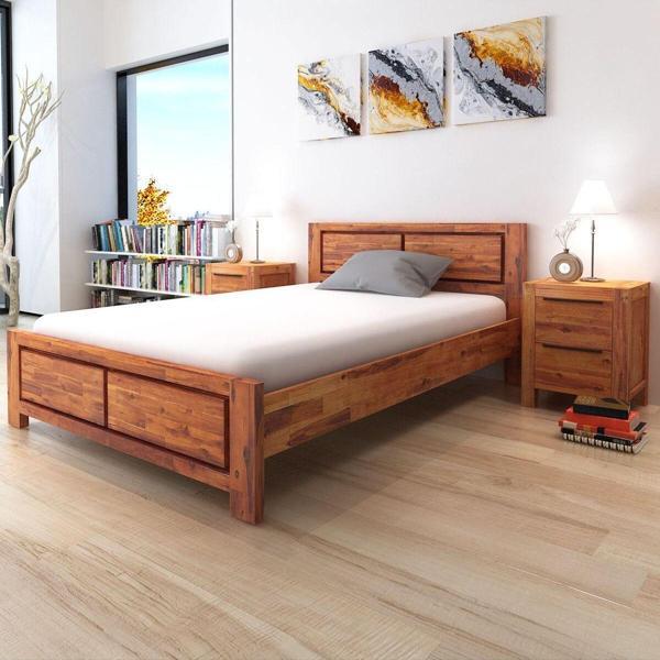 Rema-Design Ahşap Kamelya Karyola - Image 1