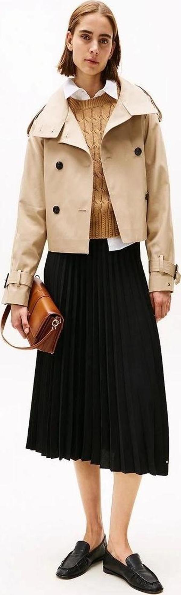 Tommy Hilfiger Kadın Siyah Etek - Image 1