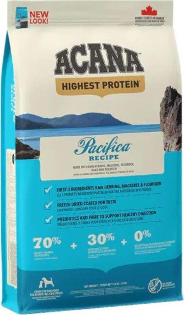 Acana Pacifica Balıklı Tahılsız Yetişkin Köpek Maması 2 kg - Image 1