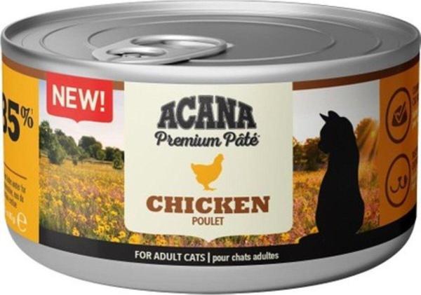 Acana Premium Pate (Ezme) Tavuk Etli Kedi Konservesi 85 Gr - Image 1