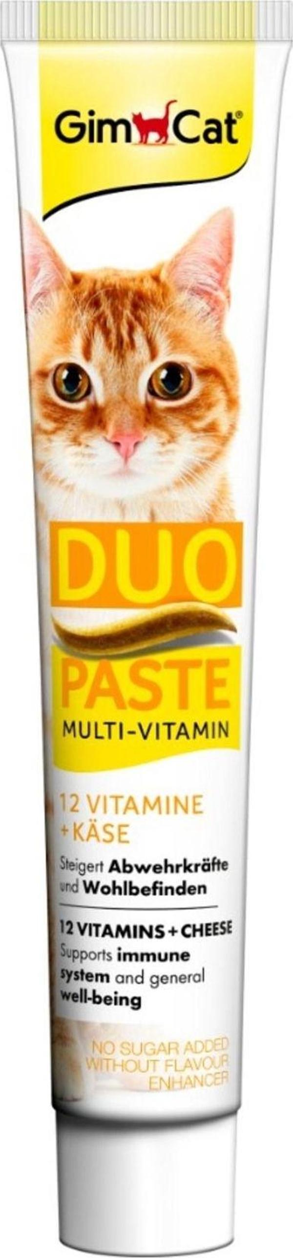Gimcat Duo Paste Peynirli Multi-Vitamin Kedi Macunu 50Gr - Image 1