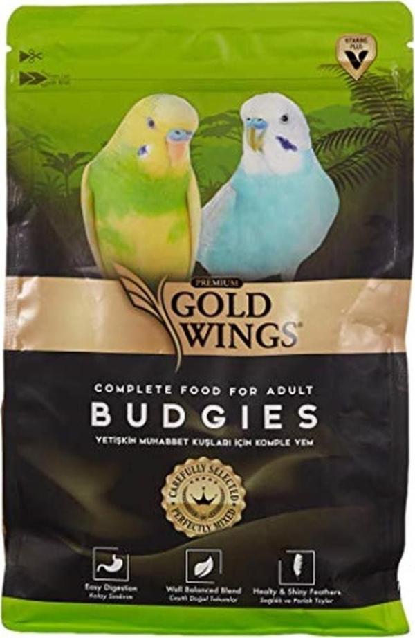 Gold Wings Premium Muhabbet Kuşu Yemi 1 kg - Image 1