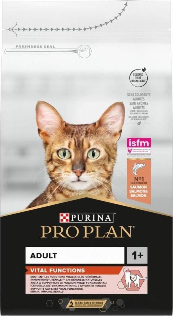 Pro Plan Somonlu Ve Pirinçli Yetişkin Kedi Maması 3 kg - Image 1