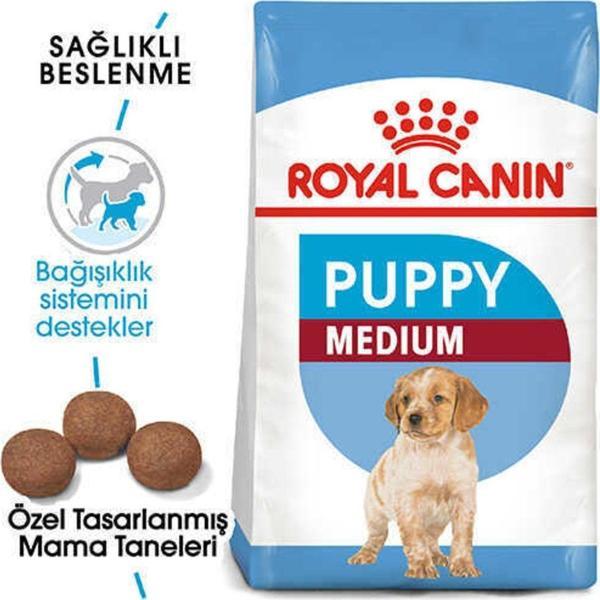 Royal Canin Medium Puppy Yavru Köpek Maması 4 kg - Image 1
