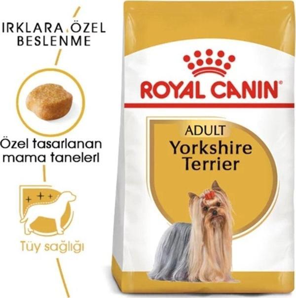 Royal Canin Yorkshire Terrier Yetişkin Köpek Maması 1,5 kg Adult Dog Food - Image 1