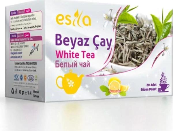 Esila Beyaz Çay 20 'Li Süzen Poşet 1Adet - Image 1