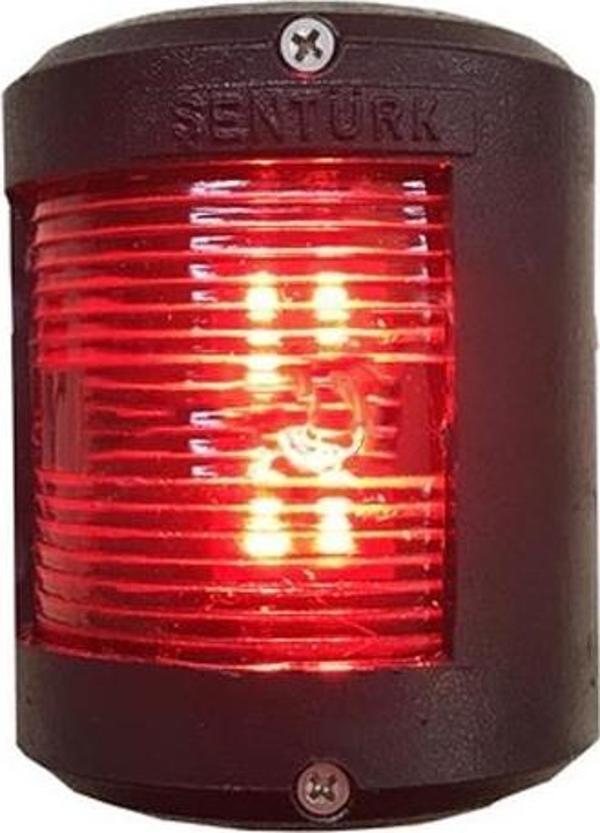 SL25 İSKELE FENERİ SİYAH led 12-24v - Image 1