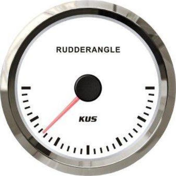DÜMEN AÇI GÖSTERGESİ 12/24v ÇAP 52mm BEYAZ TEKNE YAT  - Image 1