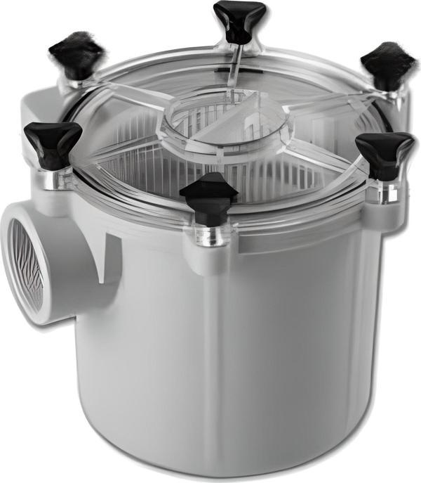 DENİZ SUYU FİLTRESİ 2" (YAN GİRİŞ ALT ÇIKIŞLI) - Image 1