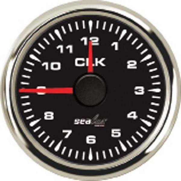 ZAMAN SAATİ Sealux Ø52mm SİYAH TEKNE VE YAT - Image 1