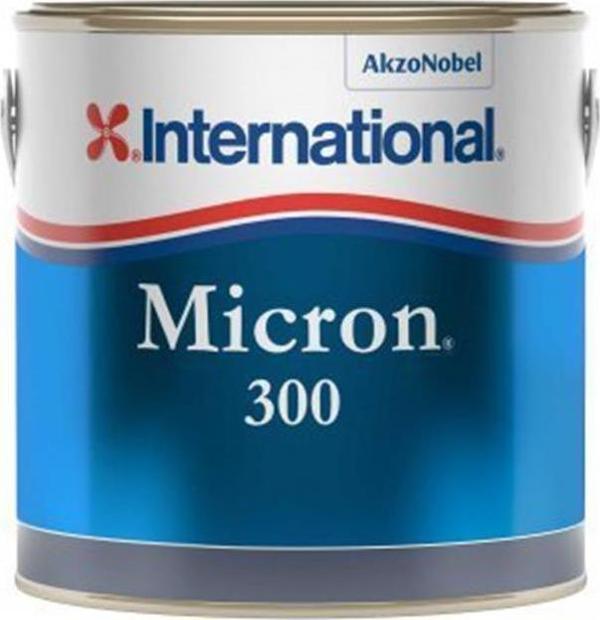 INTERNATIONAL MICRON 300 2.5LT SİYAH ZEHİRLİ BOYA TEKNE YAT ANTIFOULING - Image 1