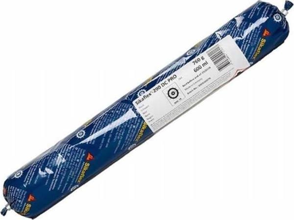 SİKAFLEX 290 DC PRO SOSİS 600 ML TEKNE, YAT VE BOT GÜVERTE ARMUZ DOLGU SİYAH - Image 1