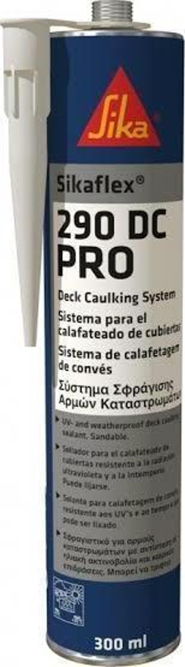 SİKAFLEX 290 DC PRO KARTUŞ 300ML SİYAH TEKNE, YAT VE BOT GÜVERTE  - Image 1