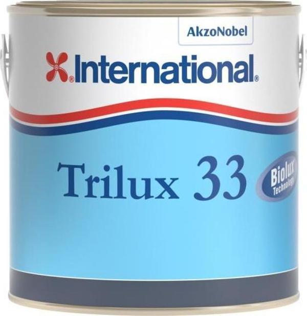 INTERNATIONAL TRILUX 33 5 LT. BEYAZ ZEHİRLİ BOYA TEKNE YAT ANTIFOULING - Image 1