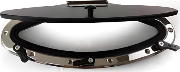 KROM ELİPS LUMBOZ 200x460mm cr-ni  - Image 1