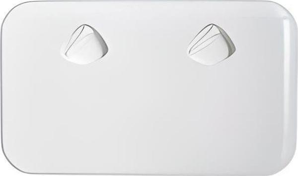 TEKNE VE KARAVAN İÇİN PLASTİK KAPAK BEYAZ  355x603 mm - Image 1