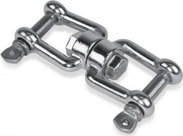TEKNE İÇİN FIRDÖNDÜ ÇİFT KİLİTLİ, cr-ni  6mm - Image 1