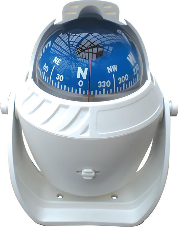 SEALUX PUSULA IŞIKLI BEYAZ BOY:14 CM TEKNE YAT - Image 1