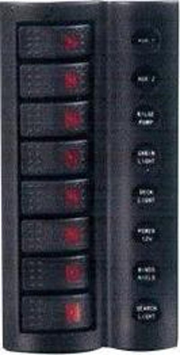 SWITCH PANEL 8 Lİ ÇİFT led TEKNE VE YAT - Image 1