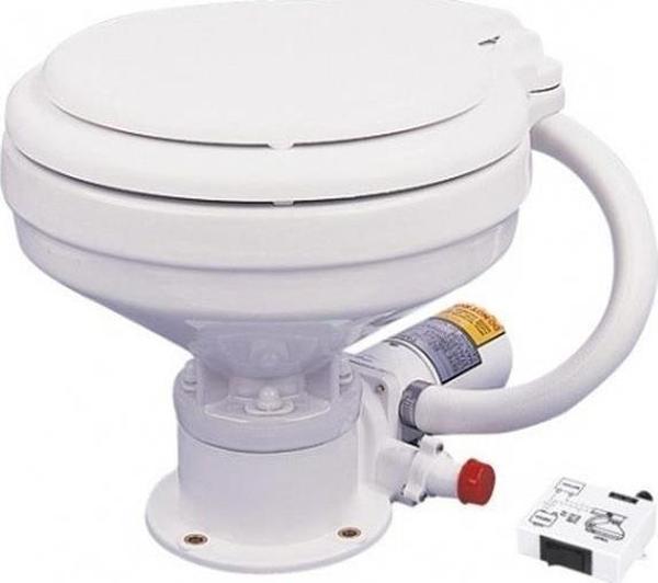 TMC ELEKTRİKLİ TUVALET BÜYÜK TAŞ 24 V TEKNE, YAT VE KARAVAN - Image 1