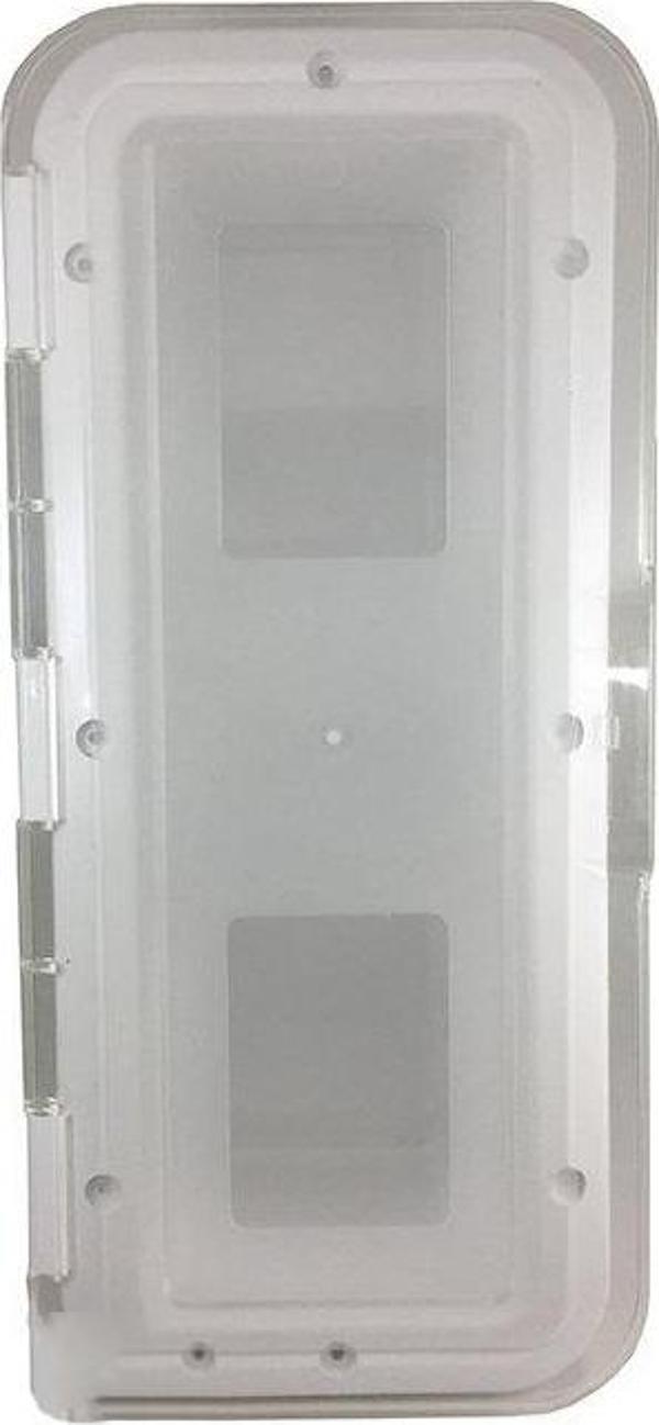 YANGIN TÜPÜ KUTUSU ŞEFFAF 2KG TÜP İÇİN KARAVAN TEKNE YAT            - Image 1