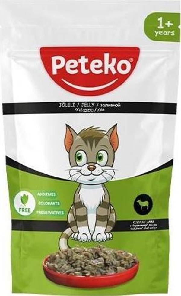 Peteko Pouch Jelly Kuzulu Kedi Konserve 85 Gr - Image 1