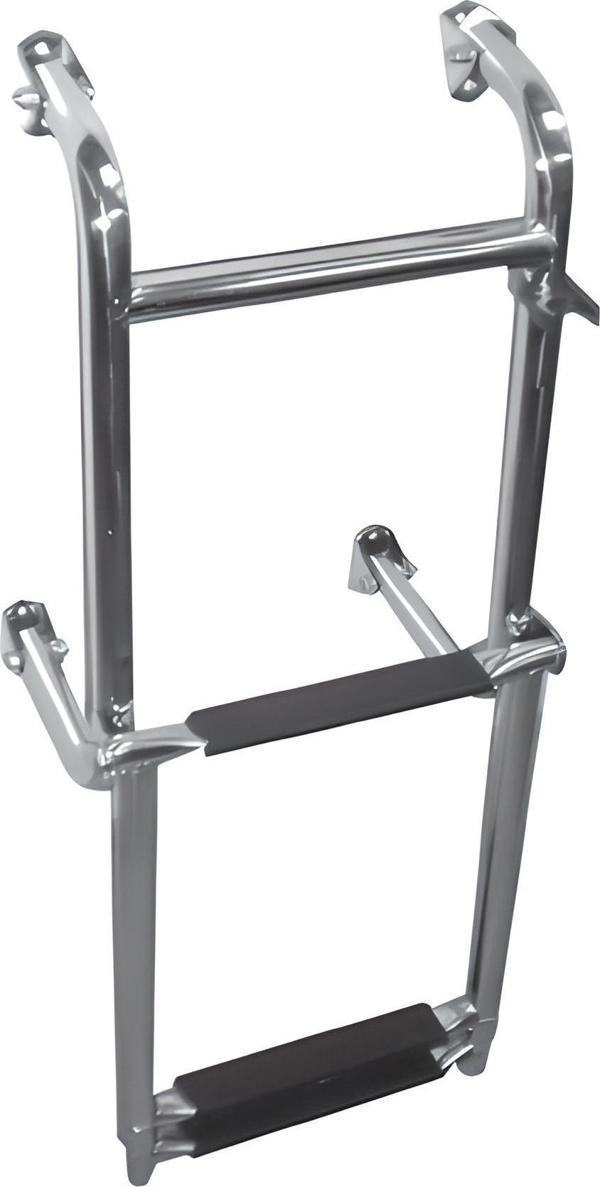 KROM MERDİVEN 2+2 KATLANIR TELESKOPİK 30x90CM  - Image 1