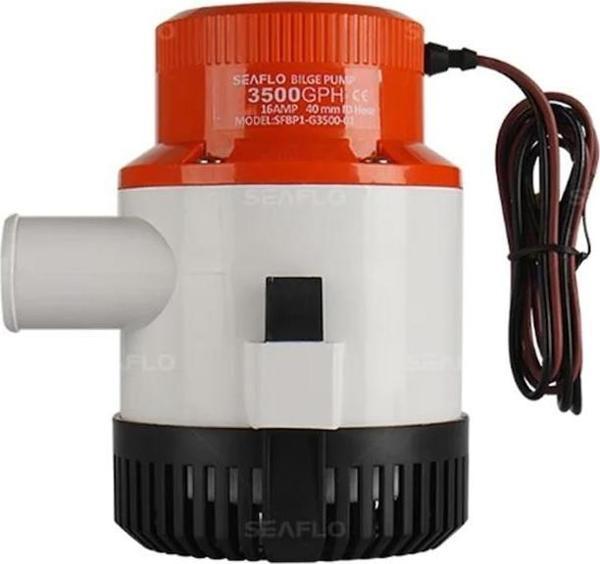 SEAFLO SİNTİNE POMPASI 3500 GPH 24 V TEKNE, YAT VE KARAVAN - Image 1