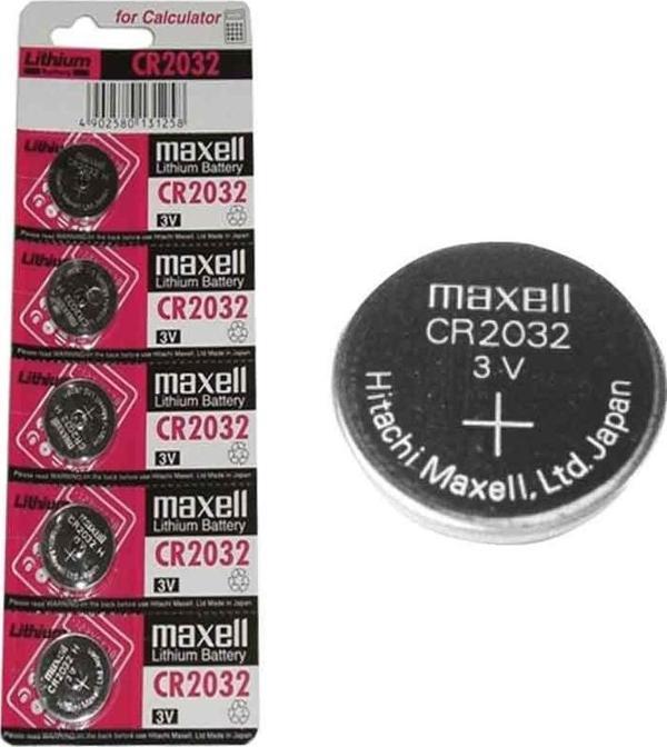 MAXELL CR2032 3 VOLT LİTYUM PARA PİL (5Lİ PAKET) - Image 1