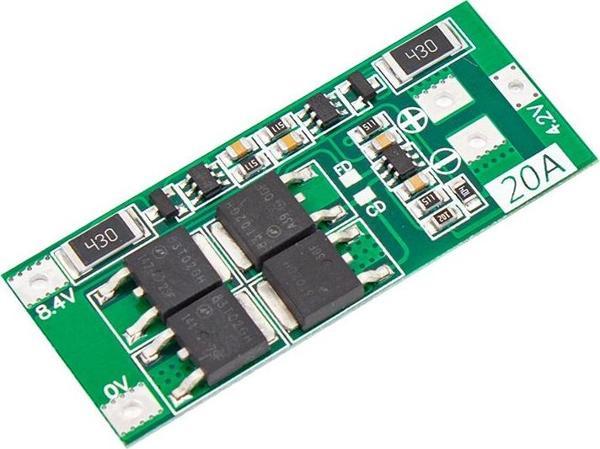 Ayt 2S 8.4V 20A Şarj - Deşarj Koruma Kartı 8.4V Matkaplar İçin Kullanılır Vidalama Matkap Koruma Kartı - Image 1