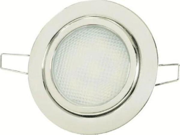 KROM GÖMME SPOT 24 V GÜN IŞIĞI   9 LED YAYLI - Image 1