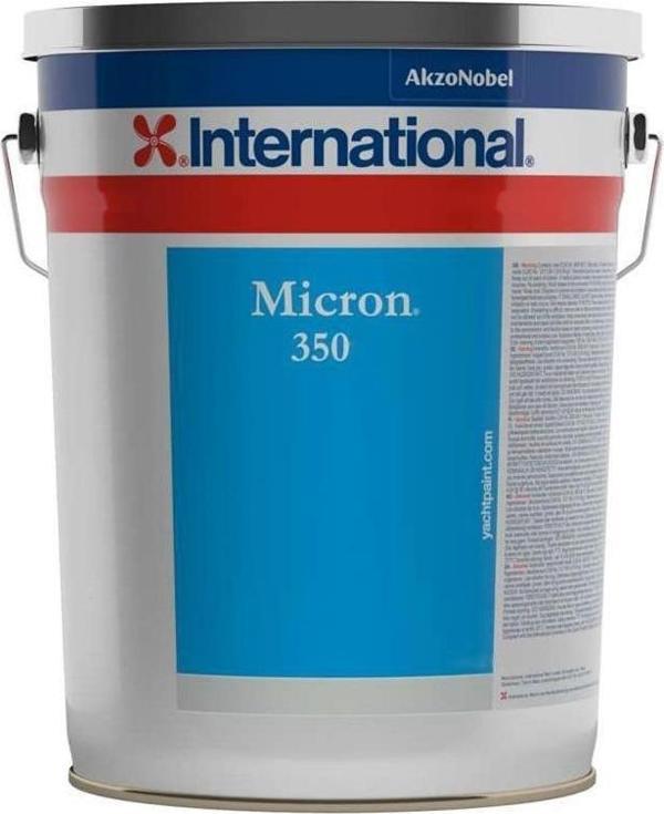 INTERNATIONAL MICRON 350 20LT LACİVERT ZEHİRLİ BOYA TEKNE YAT ANTIFOULING - Image 1