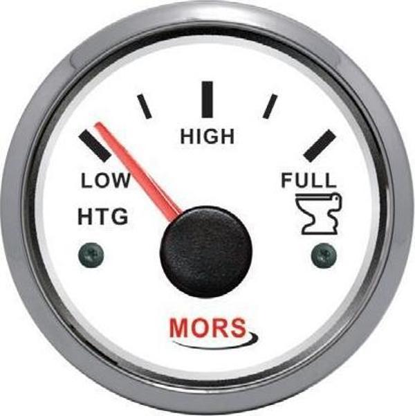 MORS ATIK SU GÖSTERGESİ 12-24 V BEYAZ ÇAP: 55MM TEKNE YAT - Image 1
