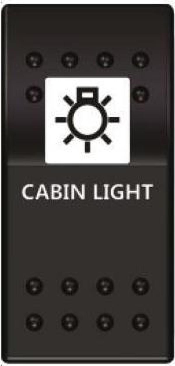 SWITCH ON-OFF KABİN LAMBASI 12/24 V TEKNE, YAT VE KARAVAN - Image 1