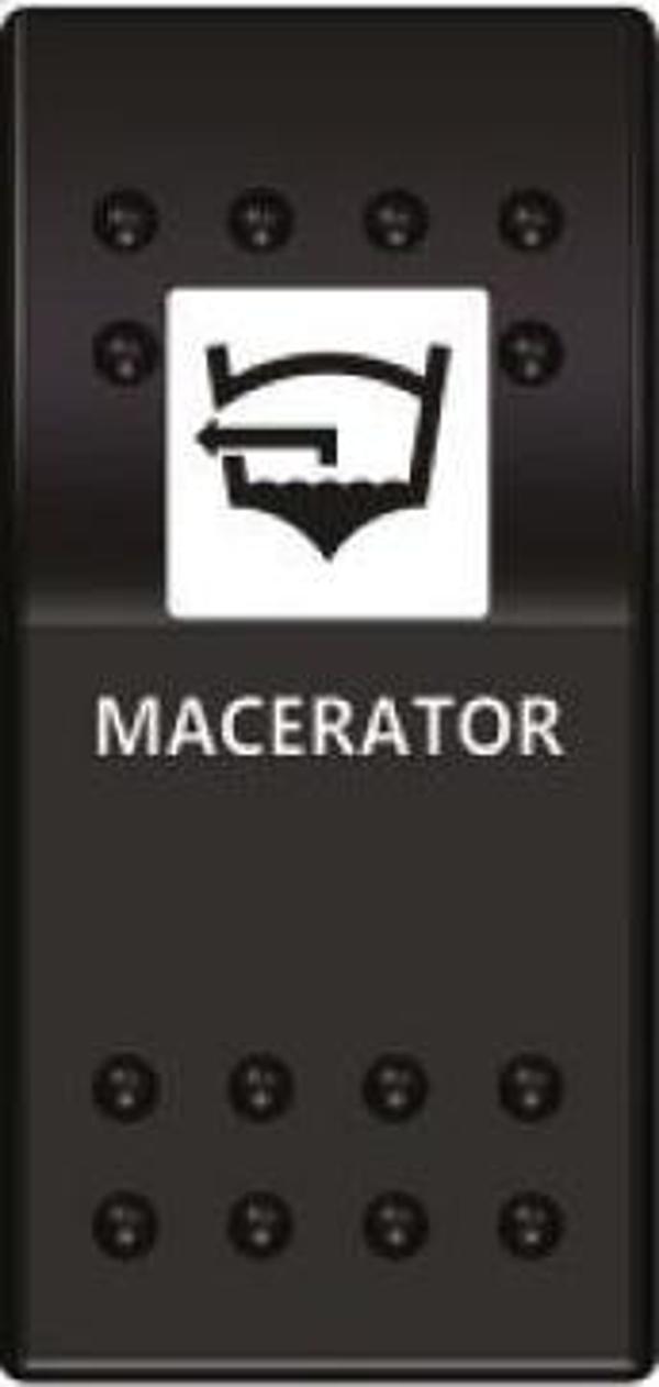 SWITCH ON-OFF MACERATÖR 12/24 V TEKNE, YAT VE KARAVAN - Image 1