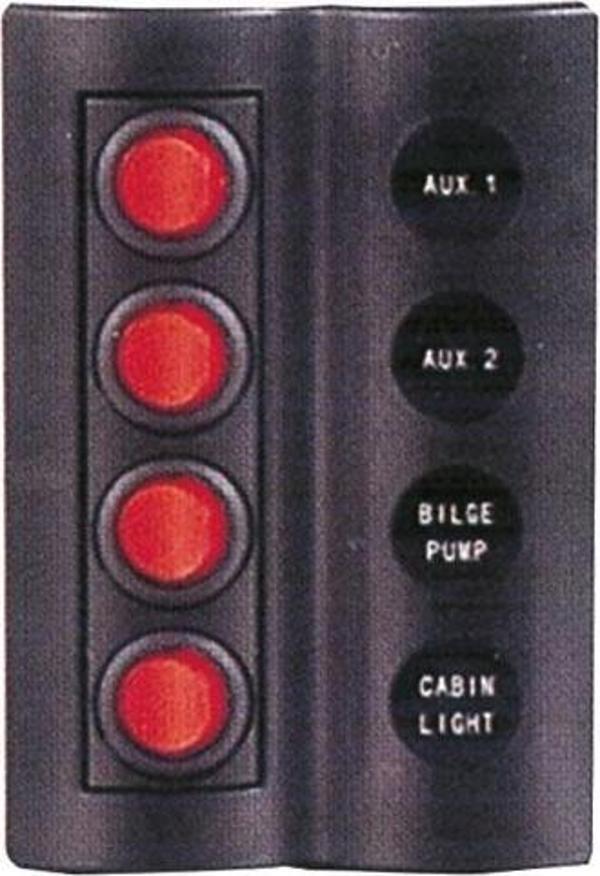 BFY 4'LÜ  SWITCH PANEL A.S TEKNE, YAT VE KARAVAN - Image 1