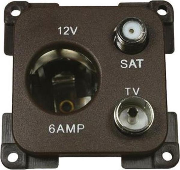 INPROJAL 12 V +TV + SAT SOKETİ TEKNE, YAT VE KARAVAN - Image 1