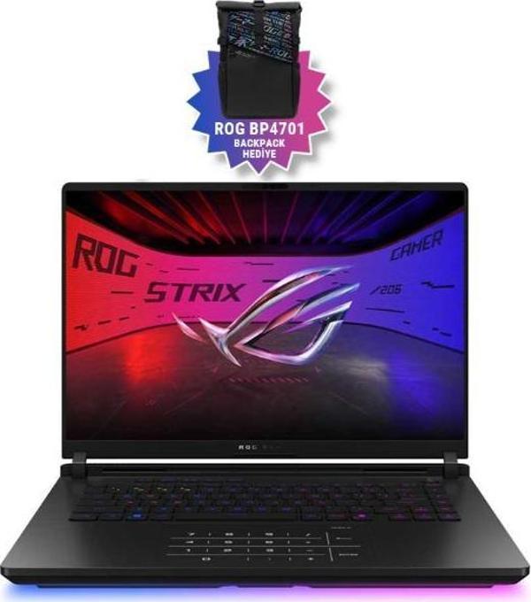 Asus ROG Strix SCAR 16 G635LX-RW143 24GB RTX5090 175w Intel Ultra 9 275HX 32GB RAM 1TB Performance SSD 16 inç WQXGA 240Hz - Image 1