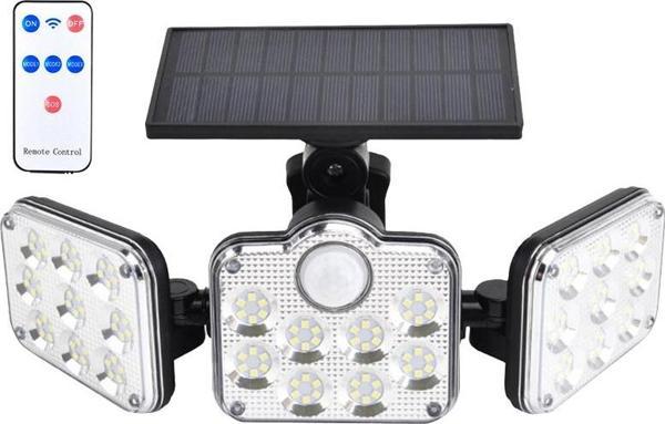 Ayt Powermaster Sensörlü 120 Ledli Solar Lamba FL-1727 Güneş Enerjili Bahçe Aydınlatması - Image 1
