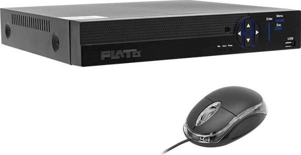 Ayt Plato PL-21065 6in1 4 Kanal 1080N Dvr Kayıt Cihazı Güvenlik Kamerası Kayıt Cihazı 5 Pm Destekli - Image 1