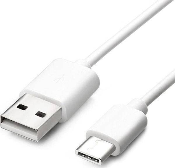 Ayt Type-C Usb Şarj ve Data Kablosu Beyaz 1 Metre - Image 1